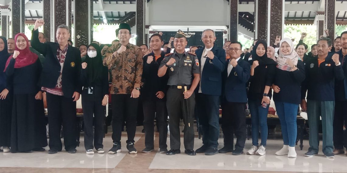 Kodim 0816 Sidoarjo Siap Bersinergi dengan Mahasiswa MMD UB
